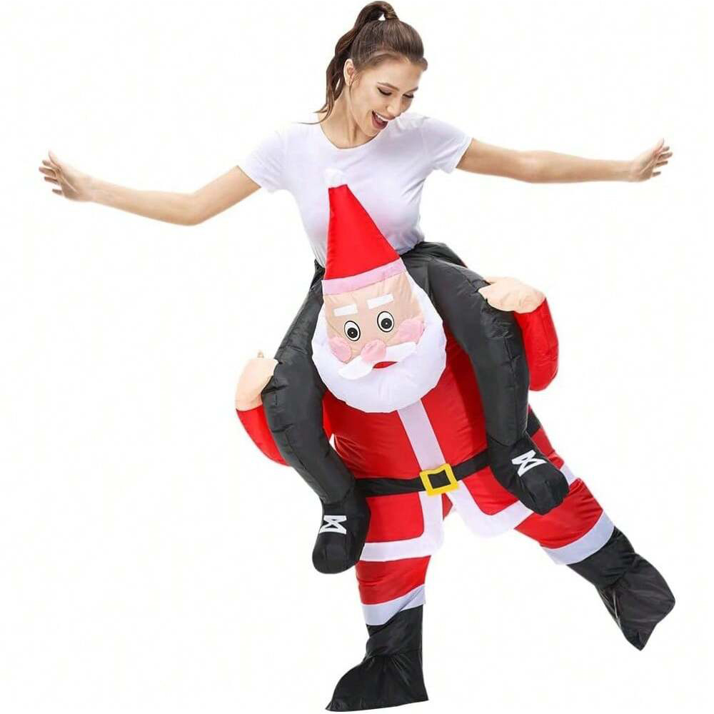 Ride On Santa Claus Inflatable - Suits recension och pris