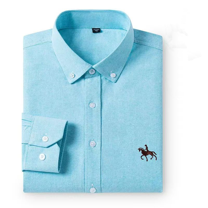 100% Cotton Men's Oxford Shirt - Oxford Cotton Casual Shirt Business recension och pris