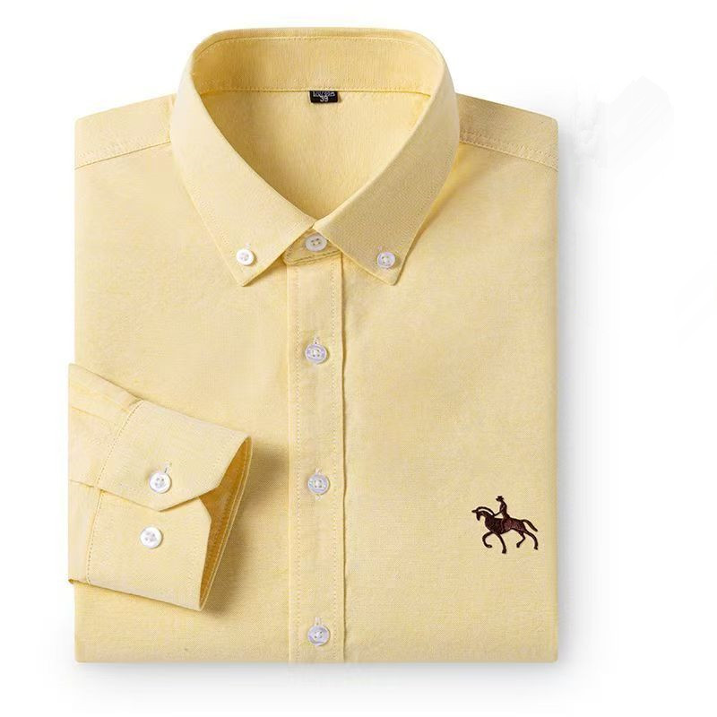 100% Cotton Men's Oxford Shirt - Oxford Cotton Casual Shirt Business recension och pris